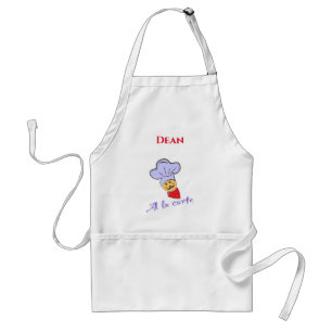Happy Cook Chef Customise with Name Adult Apron
