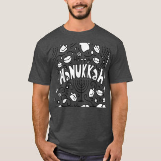 Happy cool Hanukkah Chanukah  2021 holiday charact T-Shirt