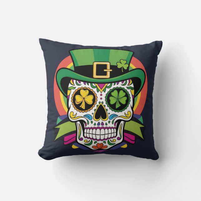 Happy cool Saint Patrick´s  Cushion (Front)