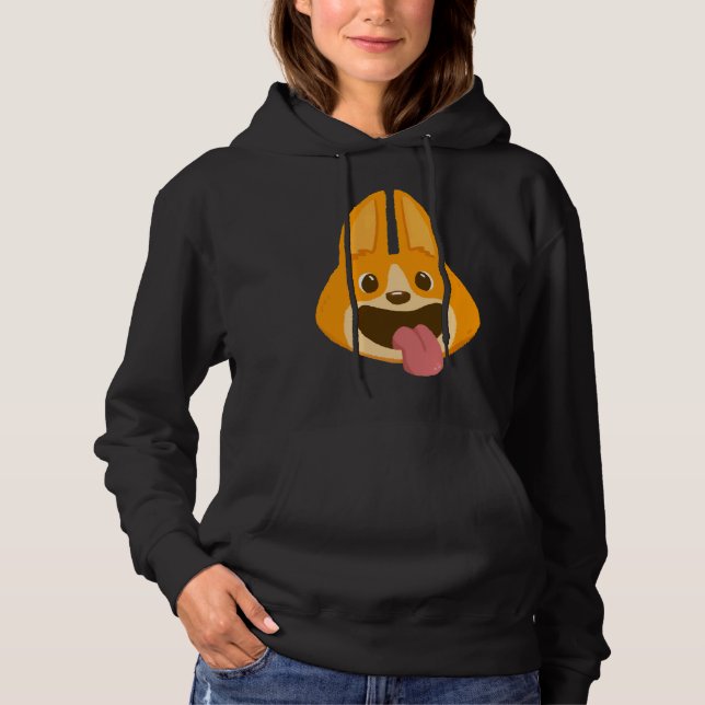 Happy Corgi Hoodie (Front)