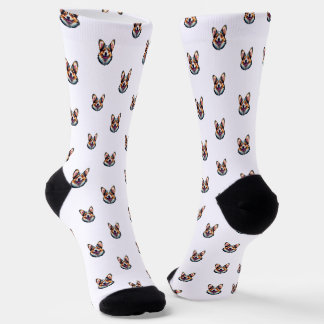 Happy Corgi Socks
