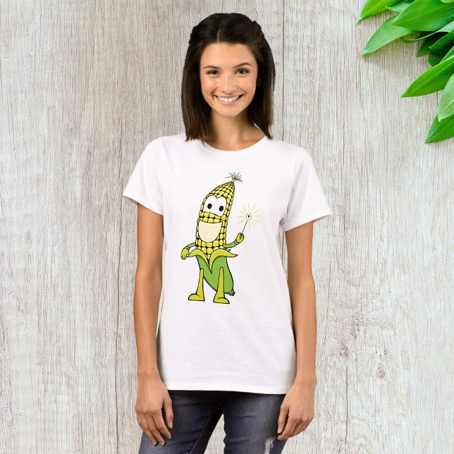 Happy Corn T-Shirt (Creator Uploaded)
