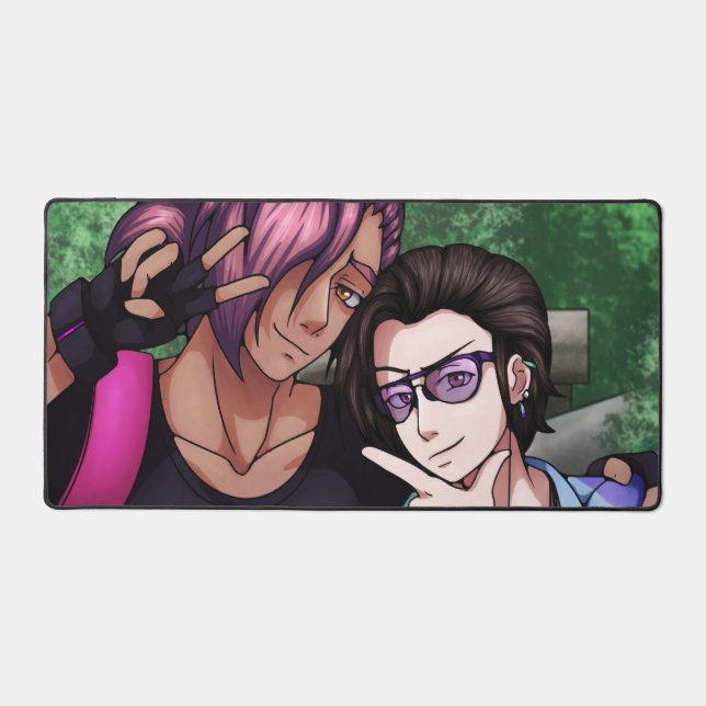 Happy Couple (Pride Month) Desk Mat (Front)