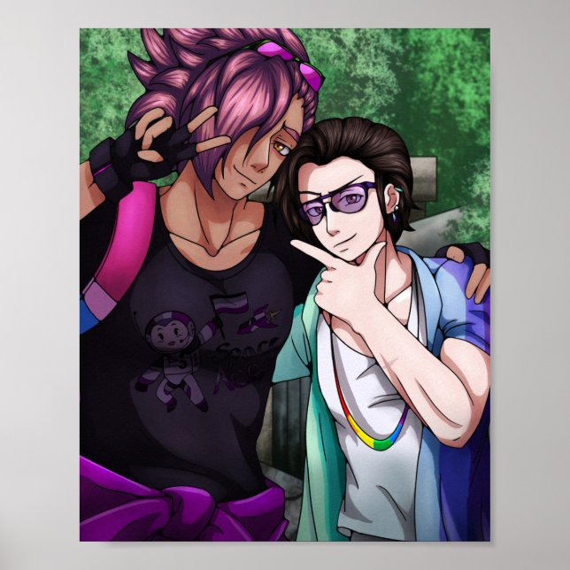 Happy Couple (Pride Month) Poster (Front)