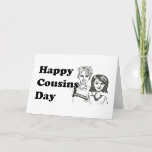 Happy  Cousins Day Card