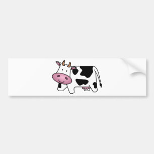 Happy Cow Bumper Sticker