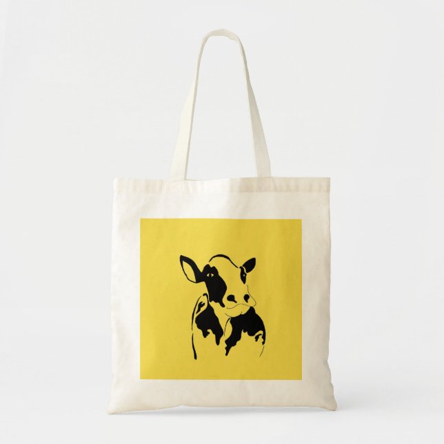 Happy Cow Grocery Bag (Front)