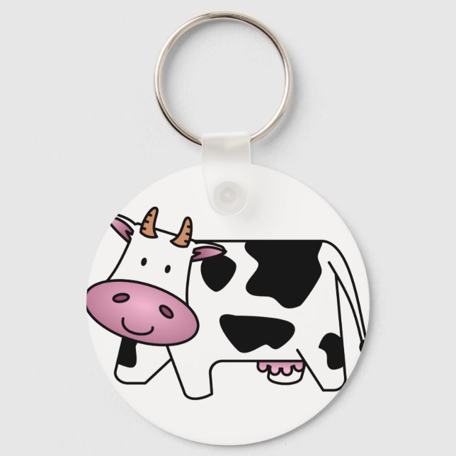 Happy Cow Key Ring (Front)