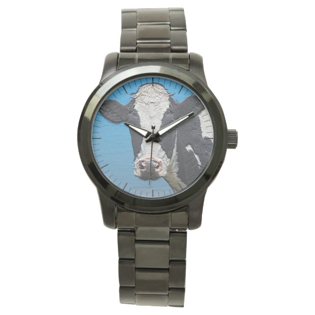 Happy Cow Portrait Watch (Front)