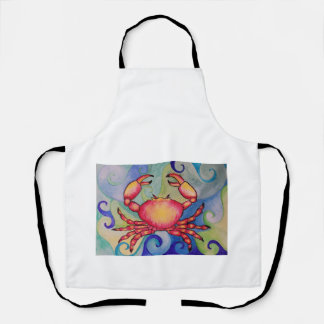 Happy Crab Apron