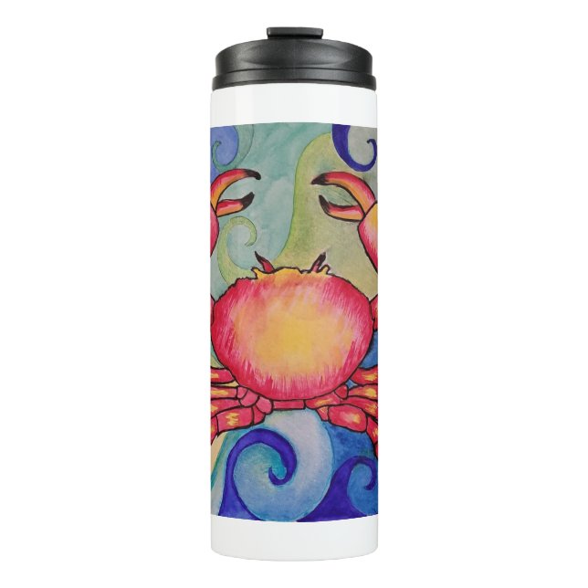 Happy Crab Tumbler (Front)