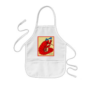 HAPPY CRAWFISH KIDS APRON