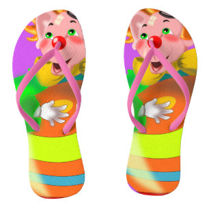 Happy Crazy Clown Thongs