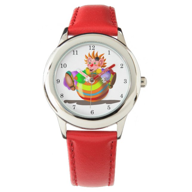 Happy Crazy Clown Watch (Front)