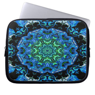Happy Creatures at night... Laptop Sleeve