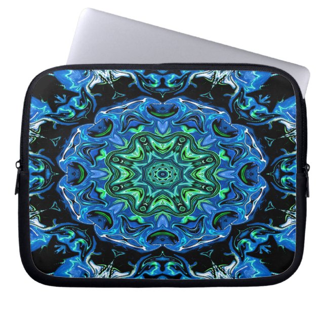 Happy Creatures at night... Laptop Sleeve (Front)