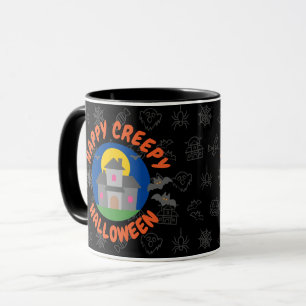 Happy creepy Halloween - Kids Mug