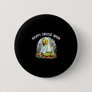 Happy Cruise Ween Quack Or Treat Cruise Ducks Fun 6 Cm Round Badge