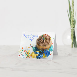 Happy Cupcake Day Birthday Card