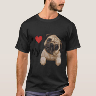 Happy Cute Colourful Unipug Rainbow T-Shirt