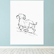 Happy Dachshund – Sausage Dog Illustration