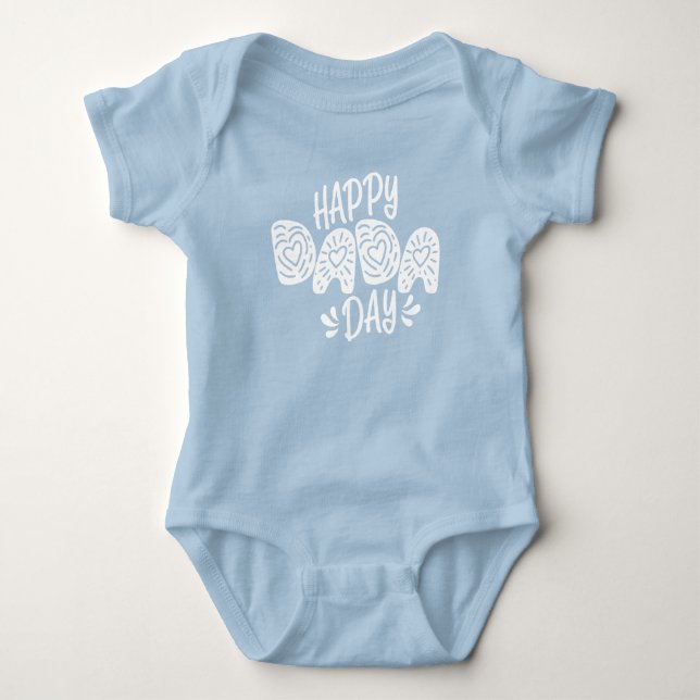 Happy Dada Day Happy Father's Day | Bodysuit (Front)