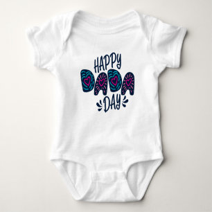 Happy Dada Day Happy Father's Day Bodysuit