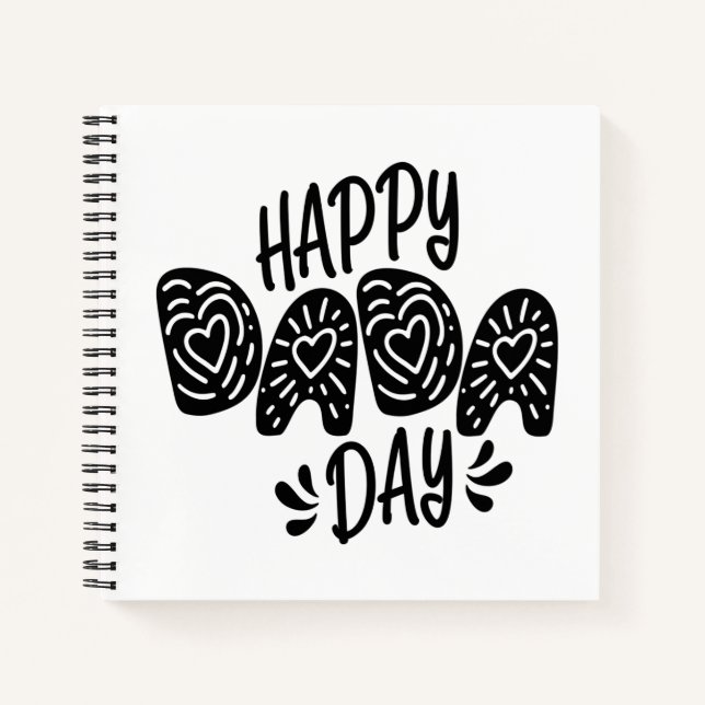 Happy Dada Day Happy Father's Day | Notebook (Front)