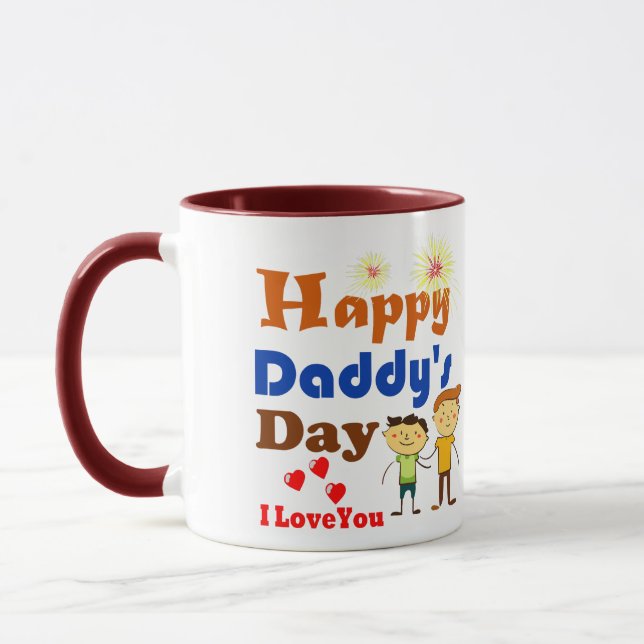 Happy Daddy's Day Mug (Left)