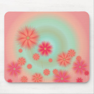 Happy daisies mouse pad