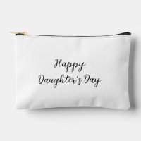 Happy daughters day si.ple minimal add name text t