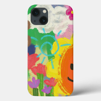 Happy Day Abstract iPhone 13 Case