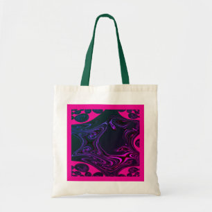 Happy Day Fractal Budget Tote Bag
