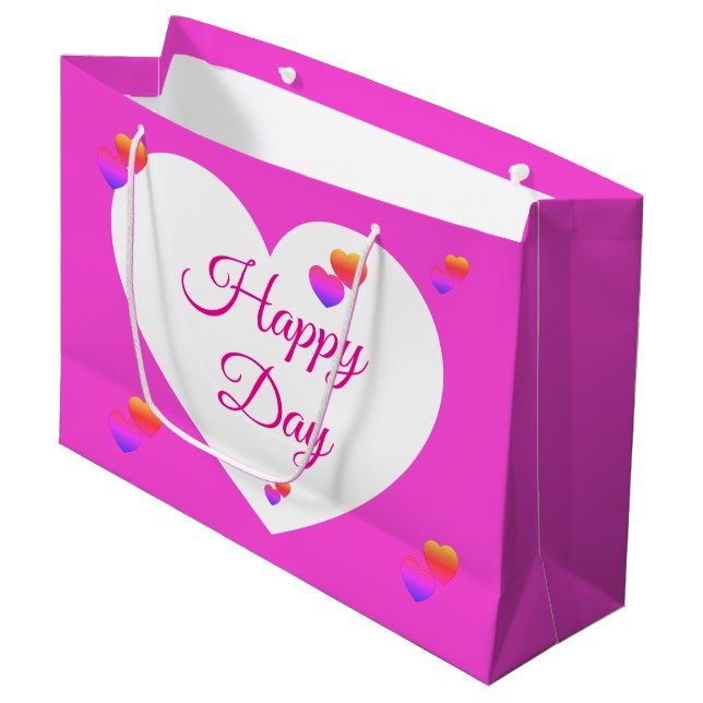 Happy Day Gift Bag (Front Angled)