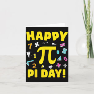 Happy Day Kids Teachers Math Tutor Student Day Card