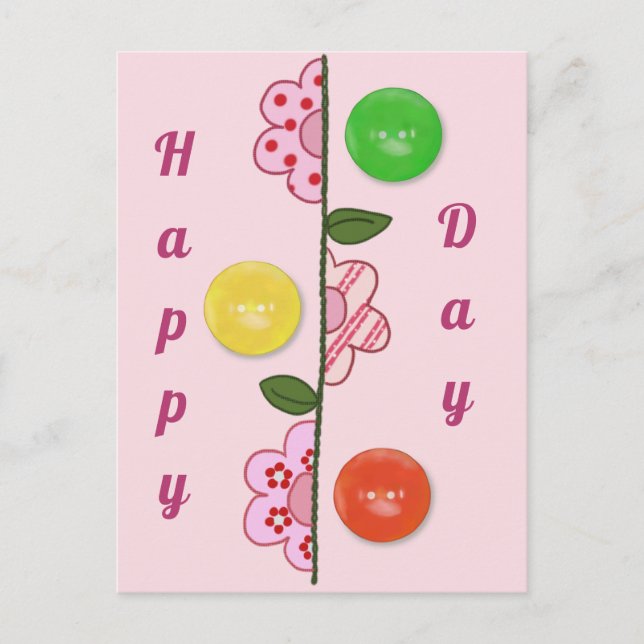 Happy Day Postcard (Front)
