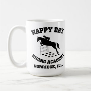 Happy Day Stables, Riding Academy, Norridge, IL Coffee Mug