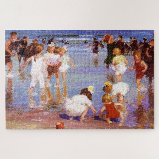 Happy Days at the Beach Jigsaw Puzzle (Horizontal)