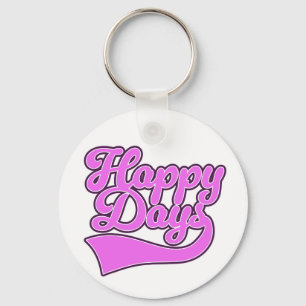 Happy Days Key Ring