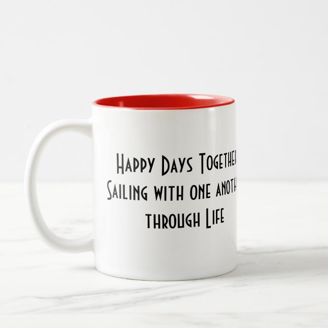 Happy days Married Mug (Left)