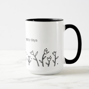 Happy Days Mug - Sarah Fielke BOM 2016