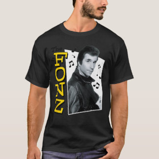 Happy Dayshe Fonz Music Notes friend gift T-Shirt