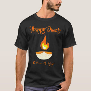 Happy Deepavali Diwali Festival of Lights For Indi T-Shirt