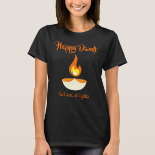 Happy Deepavali Diwali Festival of Lights For Indi T-Shirt