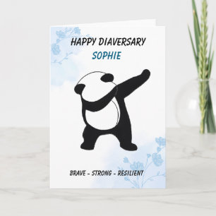 Happy Diaversary  – Celebrate Diabetes Awareness Card
