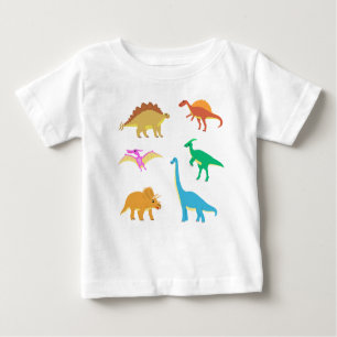 Happy Dinosaur for Toddle Baby T-Shirt