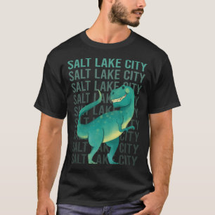 Happy Dinosaur Salt Lake City T-Shirt