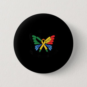 Happy Disabled Pride Month Awareness Disability Pr 6 Cm Round Badge