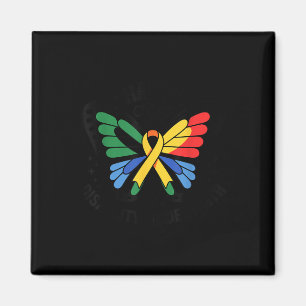 Happy Disabled Pride Month Awareness Disability Pr Magnet