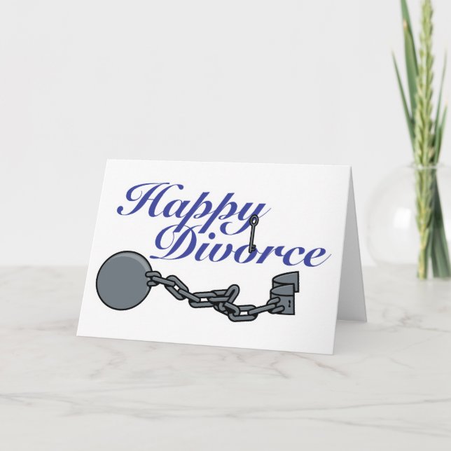 Happy Divorce Card (Front)